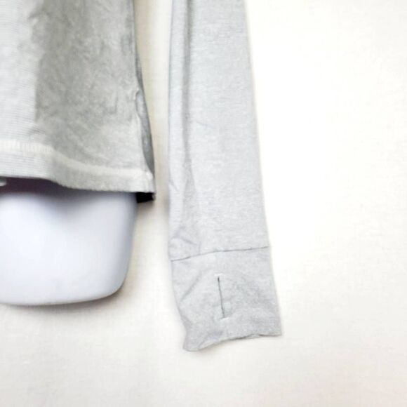 Zyia Active Gray Quarter Zip Pullover Large - Picture 2 of 10